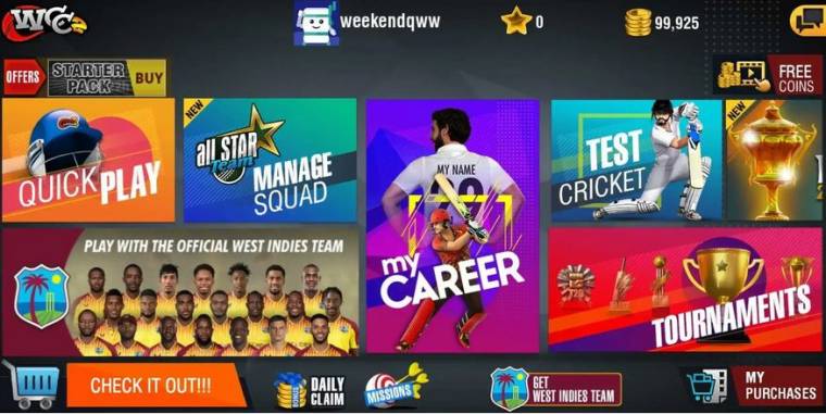 WCC2 Mod Apk Unlocked Everything