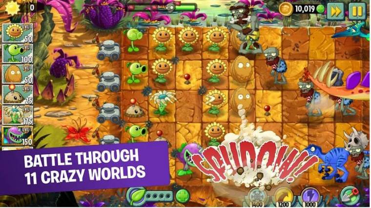 Plants Vs Zombies 2 Mod Apk