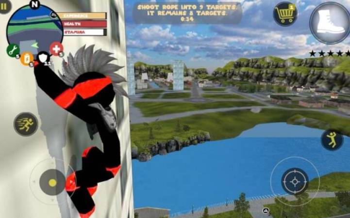 Stickman Rope Hero Mod Apk